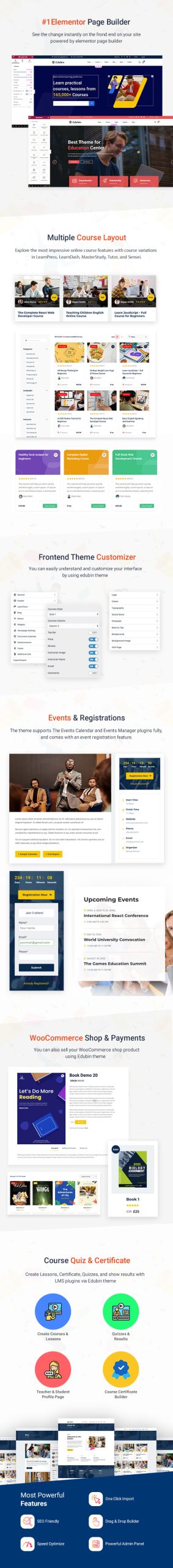 Educação WordPress Tema | Edubin