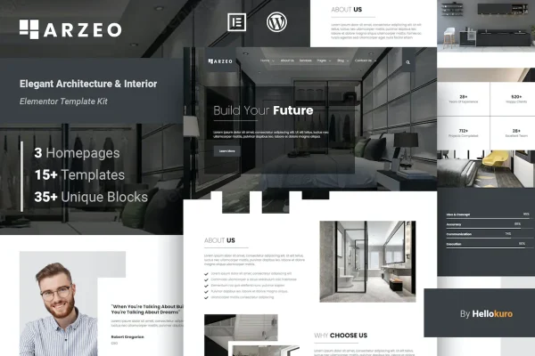 Arzeo - Elegante de Arquitetura e Interior
