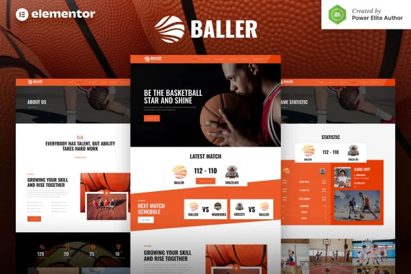 Baller - Equipe de Basquete e Clube Esportivo