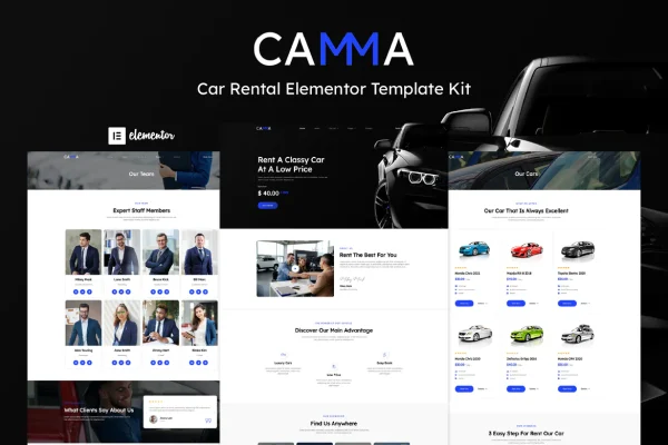 Camma - Site para aluguel de carros