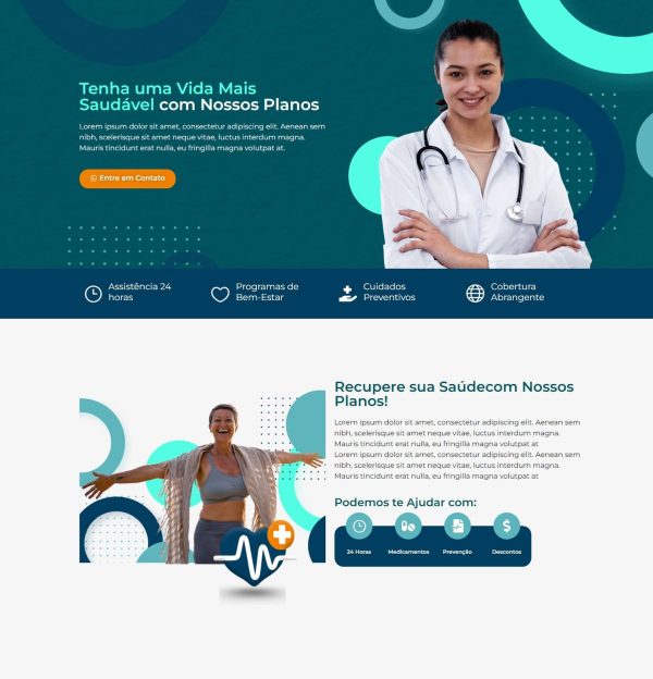 Cuidado Garantido - Landing Page Plano de Saúde