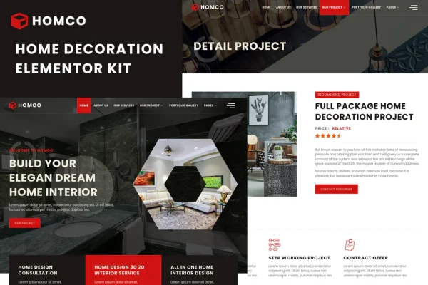 Homco - Site de arquitetura