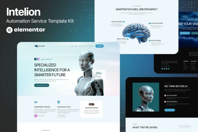 INTELION Elementor Cover