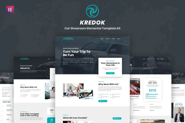 Kredok - Site para concessionária de carros