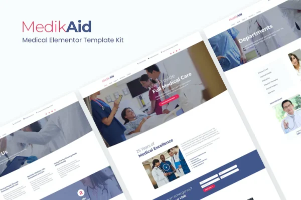 MedikAid - Site de saúde e medicina