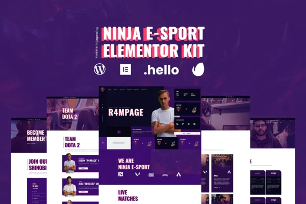 Ninja - Site de esporte,academia e fitness