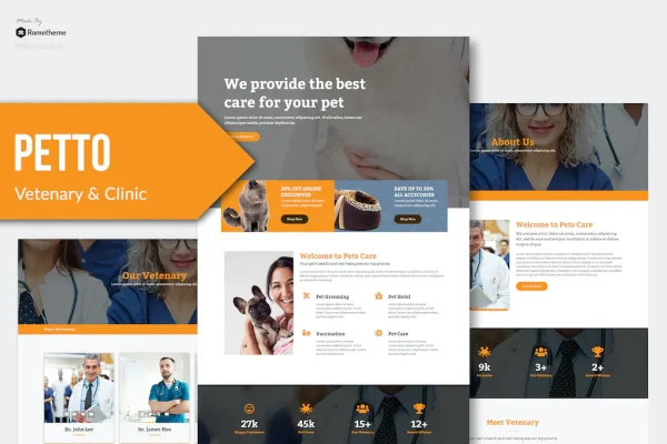 Petto - Site veterinário