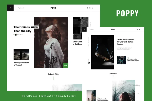 Poppy - Blogs e revistas