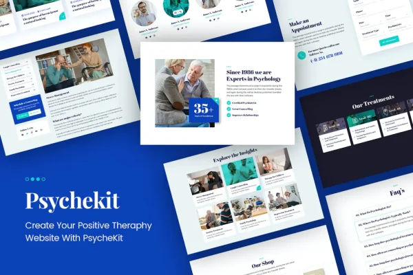 PsycheKit - Site de Psicólogo