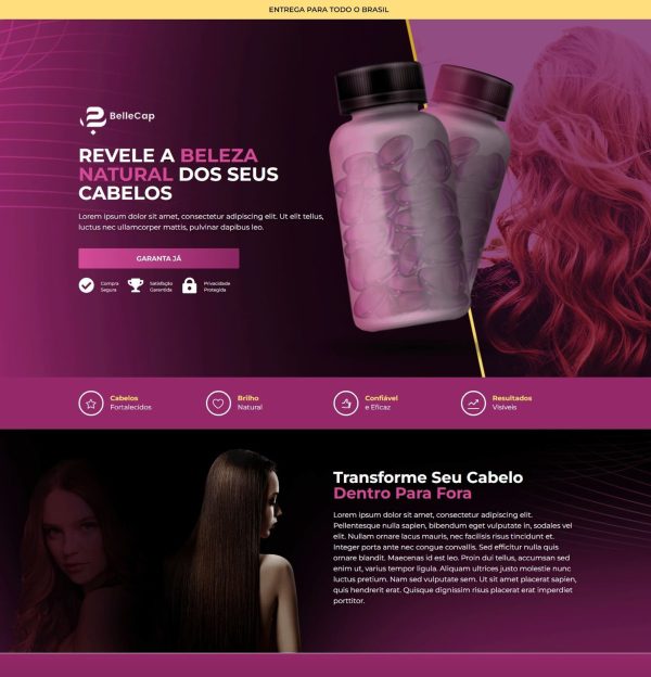 Strong Roots - Encapsulated Landing Page [Hair Loss]