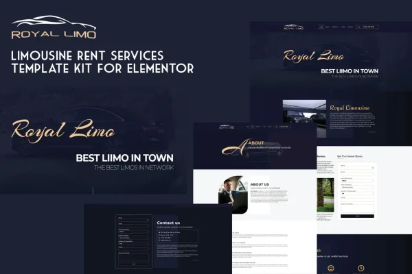Royal Limo - Site para aluguel de carros
