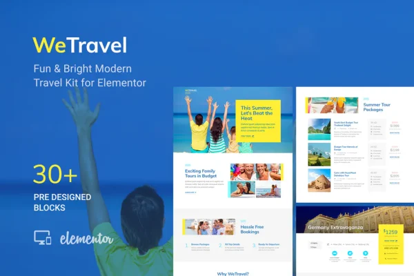 WeTravel - Site de viagem,turismo e hotel