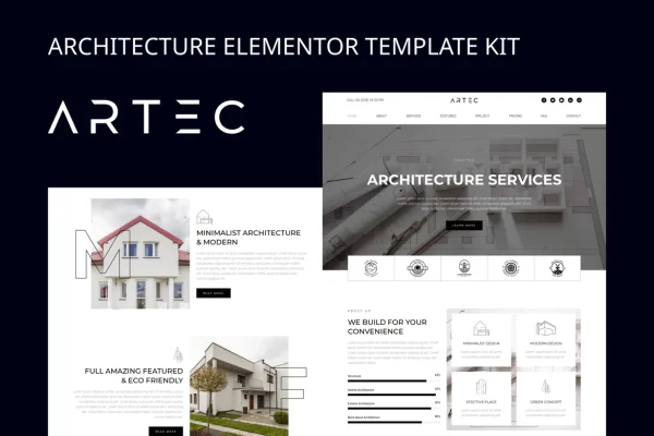 Artec - Site para Arquitetura