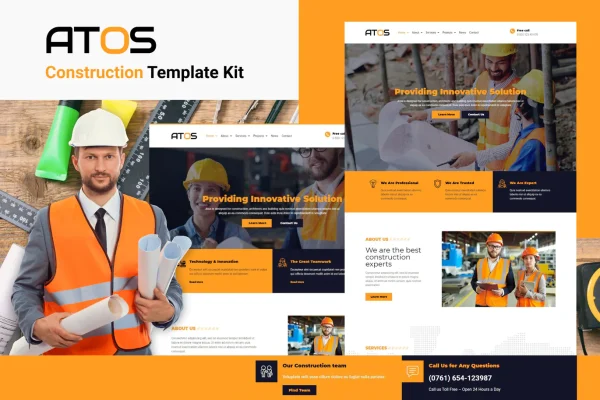 Atos - Site para Construção