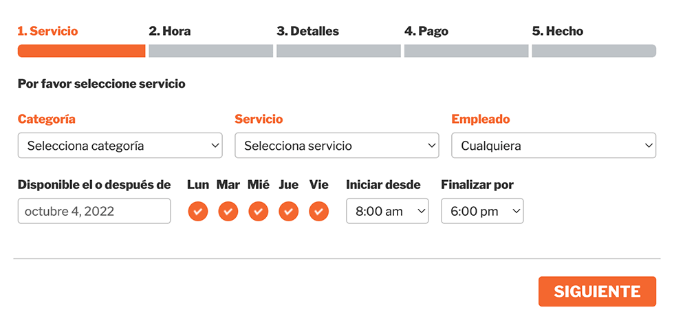 Multi-language support in Bookly Suporte multilíngue no Bookly