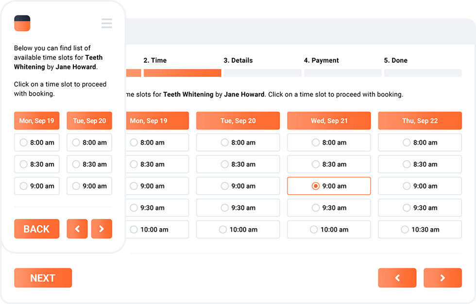 Sleek & intuitive design Design elegante e intuitivo