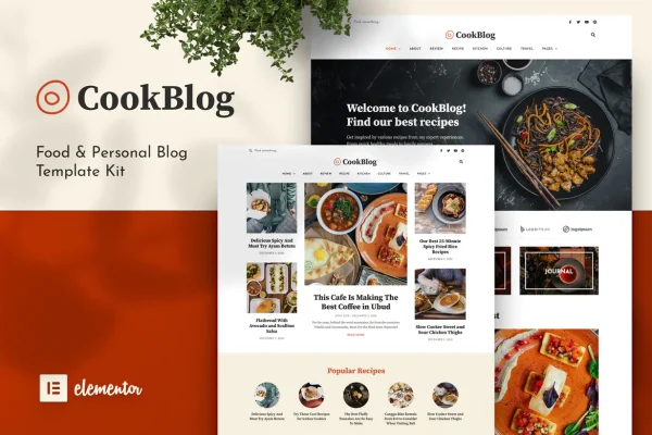CookBlog - Site para Comida & Blog pessoal