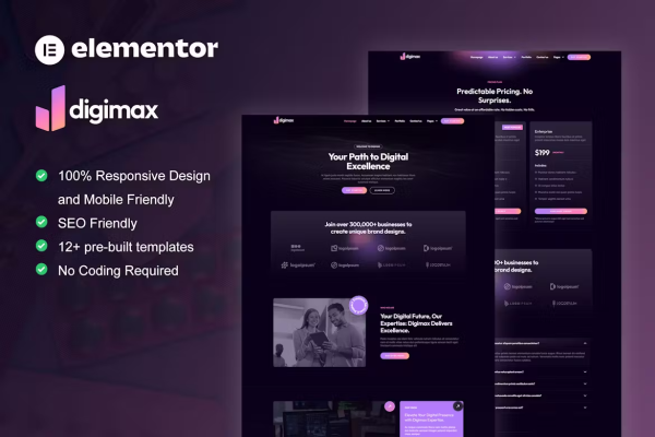 Digimax - Template de Agência de Marketing