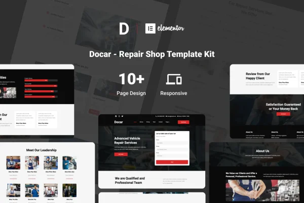 Docar - Site para Oficina de Reparação