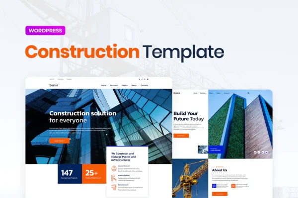 Dustro — Site de Construtora