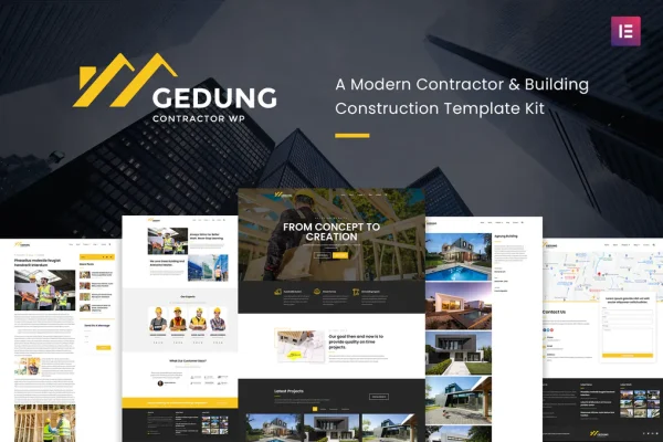 Gedung- Site de construção