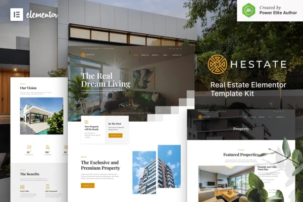 Hestate – Site imobiliário e arquitetura