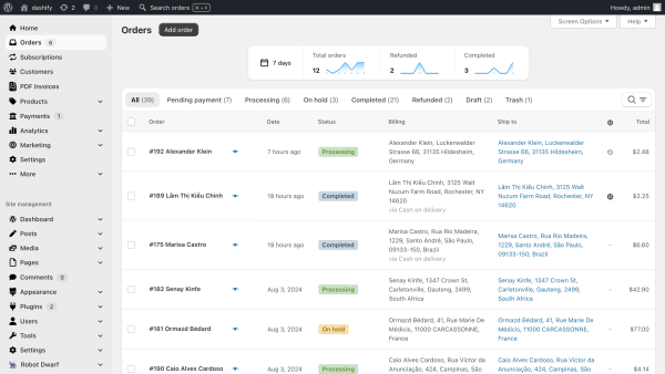 Dashify Pro v1.4.2 - Woocommerce com design de Shopify