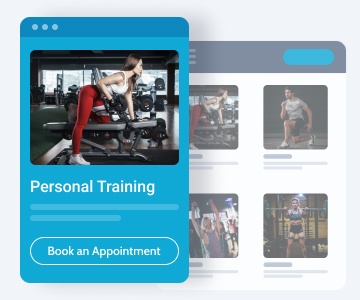 Formulário de agendamento de consultas na página do serviço