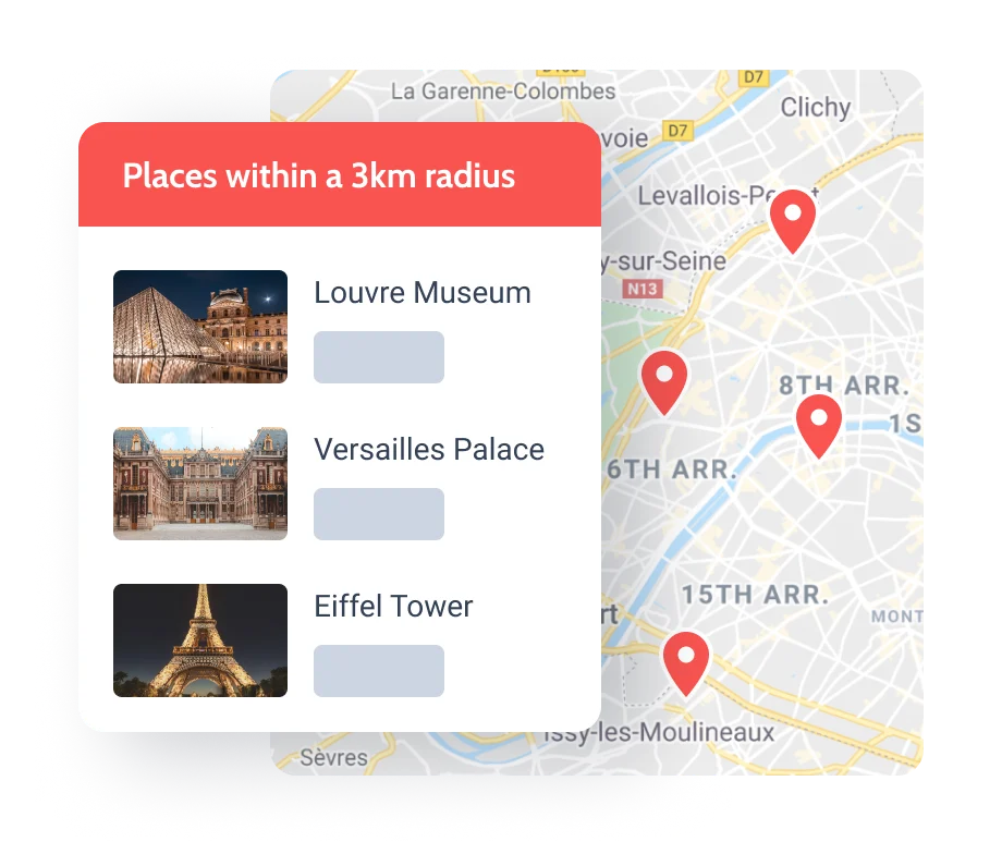 Geolocalización del usuario JetSmartFilters