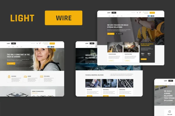 Lightwire - Site de construção