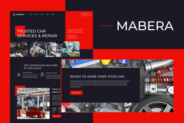 Mabera - Site de serviço de carro e reparo