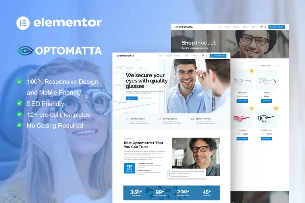 Optomatta - Modelo para oculista e loja ótica