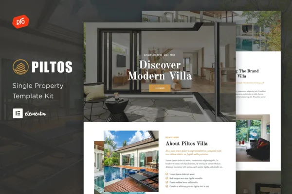 Piltos - Site de arquitetura