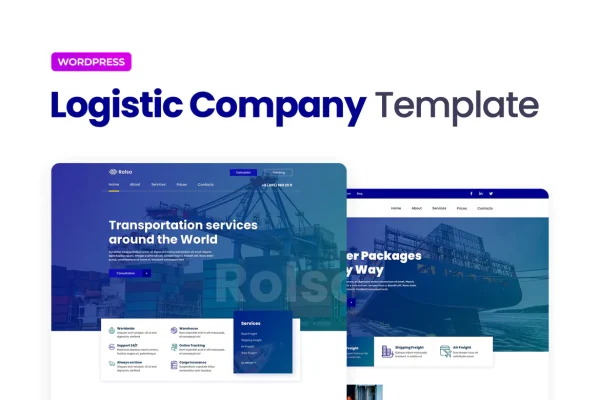 Rolso — Site para empresa de logística