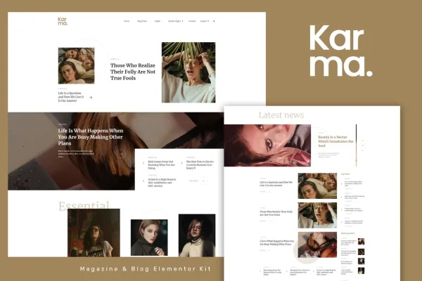 Karma - Blog de Notícias para Revista