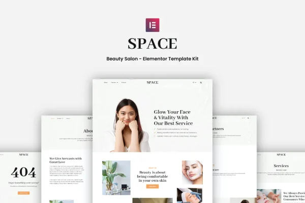 Space - Site para salão de beleza