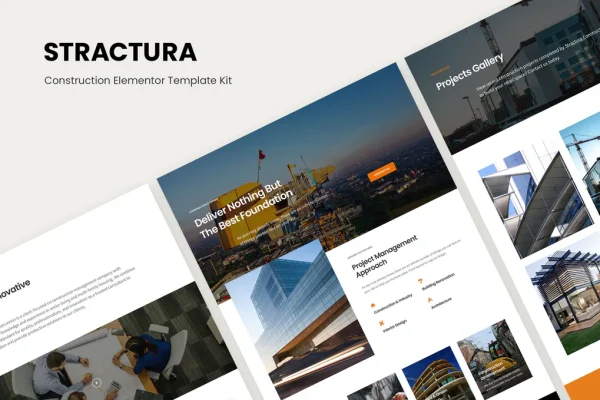 Stractura - Site de construção