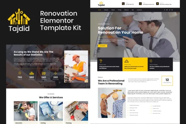 Tajdid - Site de construção