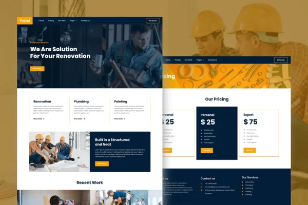 Home Page – Site de arquitetura
