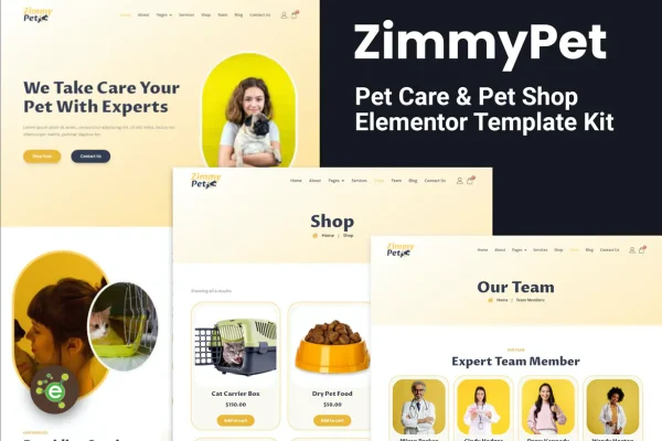 ZimmyPet - PetShop e Cuidados do Pet