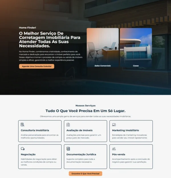 Home Finder – Professional Real Estate Template for Brokers and Agencies