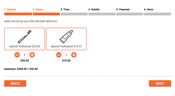 Bookly Addon - Service Extras